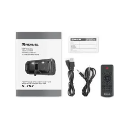 Акустична система REAL-EL X-757 Black (EL121600007) - миниатюра 11