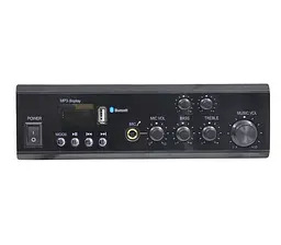 Трансляционный усилитель BiG 2-ZONE D-class 110W MP3/FM/Bluetooth 110V/4-16Ом
