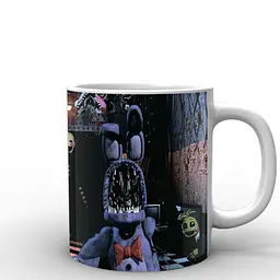 Кухоль GeekLand Five Nights At Freddys П'ять ночей з Фредді постер FN.02.026 330 мл білий - мініатюра 3