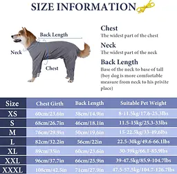 Піжама для собак Wan Talk Comfortable High Elastic Dog Pajamas, S - мініатюра 7
