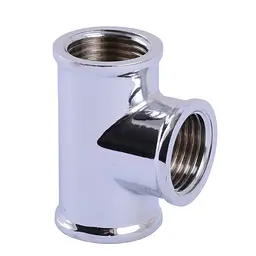 Трійник Solomon 1/2″ ВВВ хром 8202