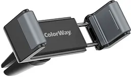 Тримач СolorWay на телефон Clamp Holder Black - мініатюра 4