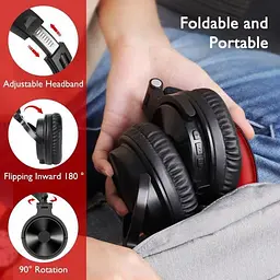 Навушники OneOdio Studio Pro C Bluetooth+3,5мм Black (Pro C Black) - мініатюра 7
