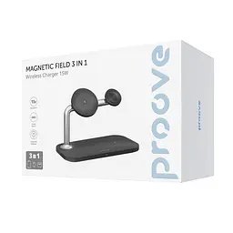 Зарядний пристрій Proove Magnetic Field 3 in 1 black (WSMF15010001) - мініатюра 9