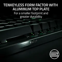 Клавіатура Razer Huntsman V3 Pro TKL RGB 84key Analog Optical Switches ENG/UKR Black (RZ03-04980100-R3M1) - мініатюра 7