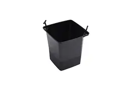 Кашпо Plastkon Elise 20х20х36 см матове антрацит - мініатюра 3