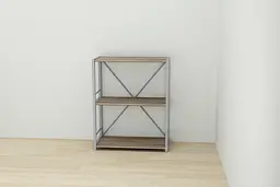 Етажерка 3/60 Ferrum-decor Серії Коннект 73x60x28 сірий ДСП Дуб Сонома Трюфель 16мм (FRD-104270) - мініатюра 5