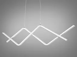 Стильна підвісна LED-люстра Diasha 6513WH - мініатюра 2