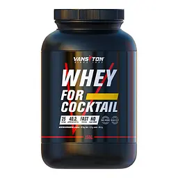 Протеїн Whey For Cocktail, 1.5 кг Полуниця Vansiton fit0022354
