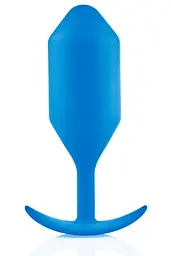 Анальна пробка B-Vibe Snug Plug 5, 16 см (блакитний)