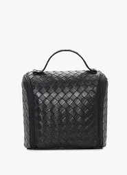 Жіноча косметичка Sambag Candy Box структурна чорна 20 х 19 х 14 см (30411067) - мініатюра 2