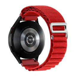 Ремінець для Realme Watch - червоний Watchbands NormalCloth Wave ширина кріплення 20мм нейлоновий (W25-9WB16719755) - мініатюра 2