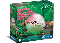 Пазл Clementoni Peace Collection&Spotify: Колискова дощу (Peace Collection&Spotify - Raindrops Lullaby Puzzle - 500 pcs.), 500 ел. (35528)