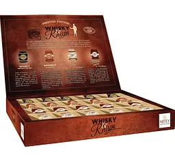 Шоколадні цукерки з алкоголем Abtey Edition Whisky & Rhum 200г - мініатюра 2