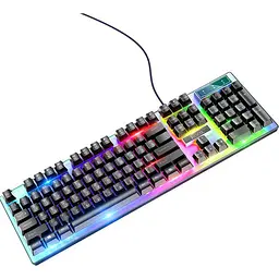 Комплект (клавіатура + миша) Hoco GM18 RGB Gaming Combo [93368] - мініатюра 4