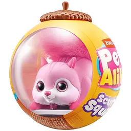 Інтерактивна іграшка Pets Alive S1 - Білочка рожева (9565B)