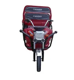 Вантажний електроскутер-самоскид триколісний CROSSER Cargo 16  (1200W 60V, 45Ah) Червоний - мініатюра 2