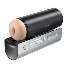 Інтерактивний смарт-мастурбатор Lovense Solace Pro, до 230-300 фрикцій на хвилину, до 14 годин роботи - мініатюра 4