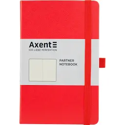 Книга записна Axent Partner 125х195 мм без лініювання 96 аркушів червона (8307-05-A)