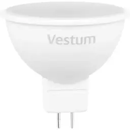 Лампочка Vestum MR16 5W 3000K 220V GU5.3 (1-VS-1504)