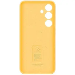 Оригінальний силіконовий чохол Samsung Silicone Case для Samsung Galaxy S24 Plus (S926) Yellow EF-PS926TYEGWW - мініатюра 5