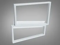 Сучасна LED-люстра Diasha 2552WH dimmer 57W, 3135 lm, 46×41 см з регулюванням світла - мініатюра 5