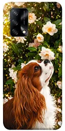 TPU чохол Demsky Flower spaniel для Oppo A74 4G