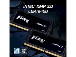 Пам'ять для настільних комп'ютерів Kingston FURY 64 GB (2x32GB) SO-DIMM DDR5 5600 MHz Impact (KF556S40IBK2-64)