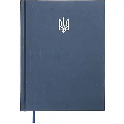 Щоденник датований Buromax Powerful 2026 A5 бумвініл/поролон синій (BM.21124-02)