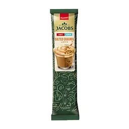 Кавовий напій Jacobs 3 в 1 Iced Latte Salted Caramel, 21 г (825582)