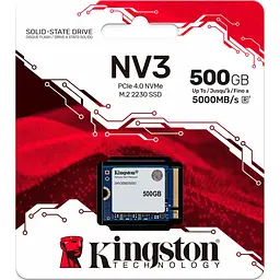 SSD накопичувач Kingston NV3 500GB (SNV3SM3/500G) [155513] - мініатюра 3