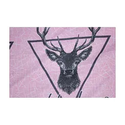 Постільна білизна MirSon Бязь Ranforce Elite 17-0516 Noble deers pink Полуторний (2200004698830) - мініатюра 6