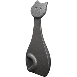 Статуетка Linea Sette Ceramiche N700/B Кіт 34 см, темно-сіра