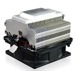 Процесорний кулер Pccooler Q82 для Intel LGA 775/115X+ AMD Socket 754/939/AM2/AM3, 3-pin, RPM 1800±10 - мініатюра 3