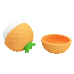 Кліторальний вібратор з пульсацією Pretty Love Pineapple Secret, помаранчевий PRETTY LOVE BI-300064-1 103513 - мініатюра 5