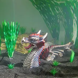 Декорація дракон Hobby Red Dragon 1 20x9.5x11.5 см (32068) - мініатюра 4