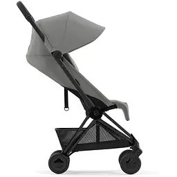 Прогулянковий візочок Cybex Coya Matt Black Mirage Grey, сірий (522004325) - мініатюра 5