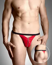 Чоловічі стрінги з блискавкою Mens thongs 4497 Soft Line створені для підкорювачів жіночих сердець SoftLine 5591449730 16543 - мініатюра 4