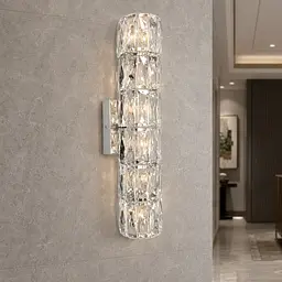 Настінне бра Artlight 88060/460WCH, 6 ламп G4, хром та прозоре скло
