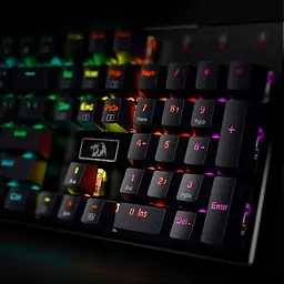 Механічна клавіатура Redragon K556 RGB 104 клавіші Red Switch Hot-Swap, англійська розкладка - мініатюра 7