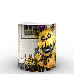 Кухоль GeekLand Five Nights At Freddys П'ять ночей з Фредді постер FN.02.019 330 мл білий - мініатюра 3