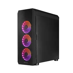 Корпус Chieftec SCORPION 4 GL-04B-OP 4x120mm A-RGB ATX без БЖ Black - мініатюра 2
