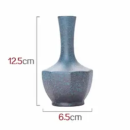 Японська ваза Newtea Пагода блакитна 12.5 x 6.5 см - мініатюра 6