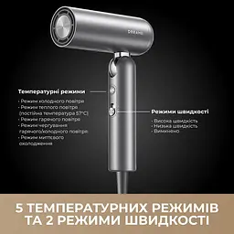 Фен-стайлер Dreame Pocket Pro 5in1 Titanium (AHD51PRO_T5) [174319] - мініатюра 7