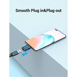 Перехідник OTG USB 2.0 AF to USB-C Vention (CDTB0) - мініатюра 12