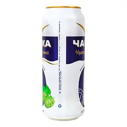 Пиво Чайка Чорноморська Безалкогольне №0 світле 0.5% 0.5 л з/б - мініатюра 3