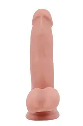 Фалоімітатор DreamToys Mr.Dixx 18 см тілесний - мініатюра 3