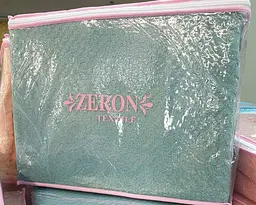 Махрове простирадло-покривало Zeron Turkey 150х220 Bawer Turkiaz - мініатюра 2