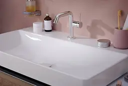 Змішувач для умивальника Hansgrohe Tecturis S CoolStart EcoSmart+ з д/к push-open chrome 73320000 - мініатюра 6