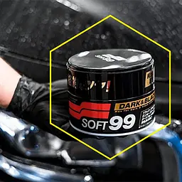Твердий віск SOFT99 Dark & Black Wax для темних автомобілів 300 г SF-10018 - мініатюра 4